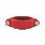 Ductile Iron Grooved Pipe Fittings Standard Reducing Flexible Coupling