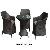 Garden Wicker Table Set