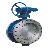 Flanged Metal Seated Butterfly Valve