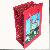 Red London Folded Promtion Shopping Bag