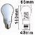 8watt Dimmable Ccfl Light, Cathode Compact Fluorescent Light Bulbs