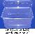 Plastic Take-away Food Container 900ml Rectangle