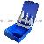 Sheet Metal Shell Drill Set In Metal Box, Cutting Tool Parts