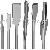 Sds Chisels, Point Flat Chisels