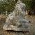 Carving Marble Lion