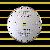 Diamond Tool Cutting Tool Sintered Turbo Saw Blade 180mm