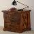 Indian Wooden Three Drawer Bedside Cabinet