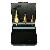 3 Pcs Hss-tin Step Drills In Metal Box