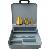 3 Pcs Tube And Sheet Metal Drills, Tin Coated, In Metal Box
