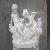 Two Boys Angeles Marble Statue