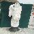 White Marble Ladies Angele Statue