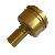 6061 Machine Parts With Gold Anodizing, China Precision Parts
