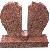 Red Granite Grave