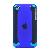 Detachable Plastic Case With Titanium-plated For Apple Iphone 3gs Iphone 3g Blue