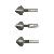 Hss Three Fluted Countersinks With Hex Shank