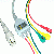 Spacelabs Burdick, Corometrics 503 Ecg Patient Cable With Leadwires