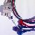 Nihon Kohden Br-021p 5-lead Snap Leadwires