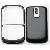 Blackberry Bold 9000 Black Bezel And Battery Cover Set