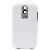 Blackberry Bold 9000 Premium Leather Backing Door Battery Cover White