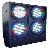 Led Blinder Light 4 Bar 3w W / Amber Led