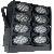 Stage Lights Led Blinder 8 Head 3w W / Amber Led