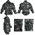 Military Camouflage Fatigue Uniform Overall Uniform Training Working Bdu Pant Bdu Shirt