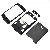 Rim Blackberry Complete Housing Kit 9500 Storm Black