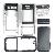 Complete Set Housing Faceplate Cover For Nokia 3230 Black