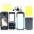 Complete Set Housing Faceplate Cover For Nokia 5000 Blue