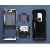 Complete Set Housing Faceplate Cover For Nokia 6120 Black