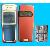 Complete Set Housing Faceplate Cover For Nokia 6230 Red