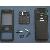 Complete Set Housing Faceplate Cover For Nokia 6300 Black