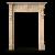 White Marble Fireplace 150 110 30