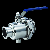 Sanitary Clamped Zero-retention Ball Valve