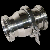 Sanitary Stainless Steel Threaded Check Valve 20101