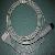 New 3 Lead Ekg / Ecg Cable 4 Datascope Mde Ge Nellcor