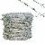 100meter Coil Galvanized Barbed Wire