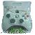 Xbox360 White Controller With Wired