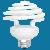 Umbrella Shape Energy Saving Light
