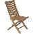 Atc-016, Teak Folding Chair With H 89 Cm