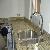 Polished Granite Countertops 96 Inch X26 Inch X3 / 4 Inch
