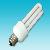 3u Shape Energy Saving Lamp With Tri-phosphor Powder Light Tube And No Flick