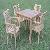 Audia Teak Outdoor Furniture Set