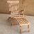 Bali Reclining Steamer Chair Made From Solid Teak