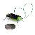 Solar Energy Locust Toy
