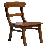 Curve Dining Chair For Dining Room Made From Kiln Dry Mahogany Wood