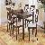 Java Dining Chair And Dining Table Made From Solid Mahogany Wood