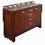 Modern Java Furniture Dresser Four Drawers Two Doors From Mahogany