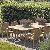 Teak Garden Furniture Stacking Chair In Set