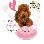 Megahouse Teacup Poodle Voice-activated Dog Baby Toy / Toys